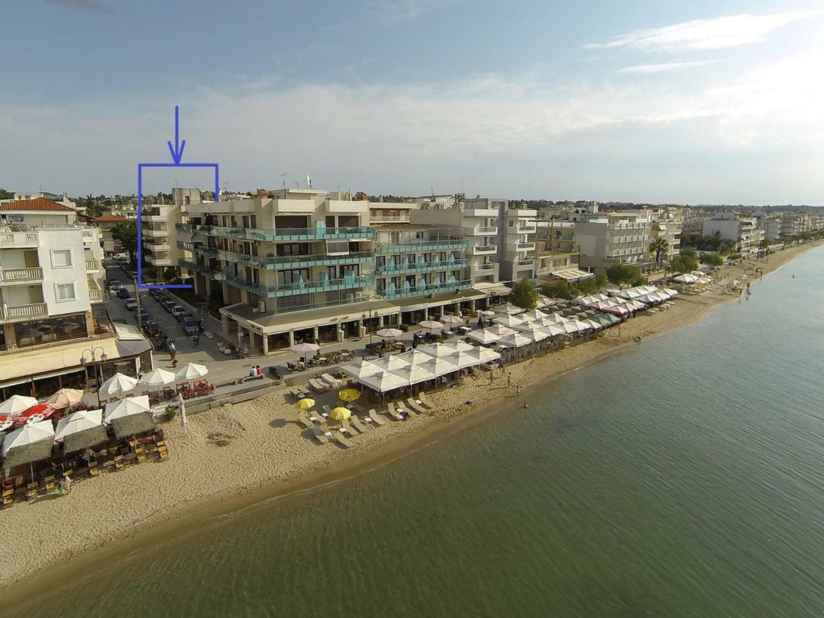 Aegean Studio By The Sea Apartment Peraia  Bagian luar foto