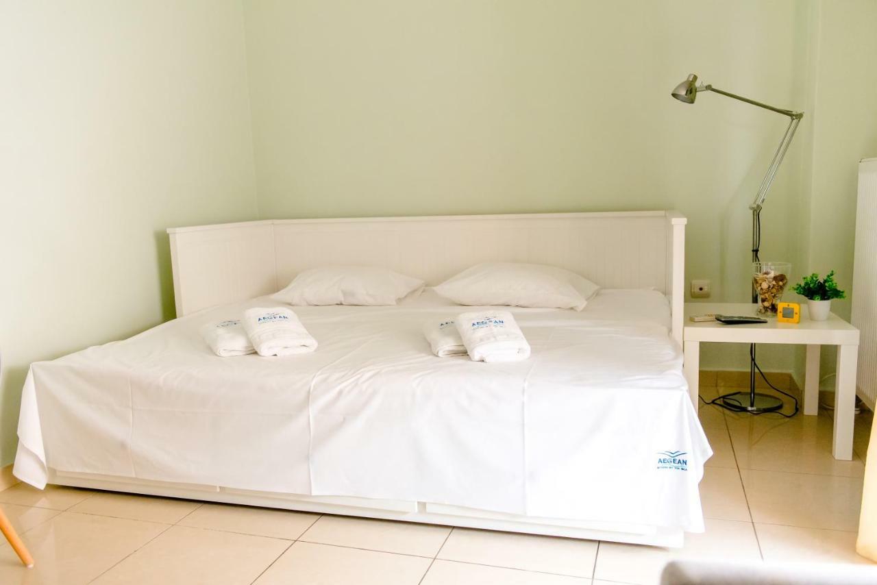 Aegean Studio By The Sea Apartment Peraia  Bagian luar foto
